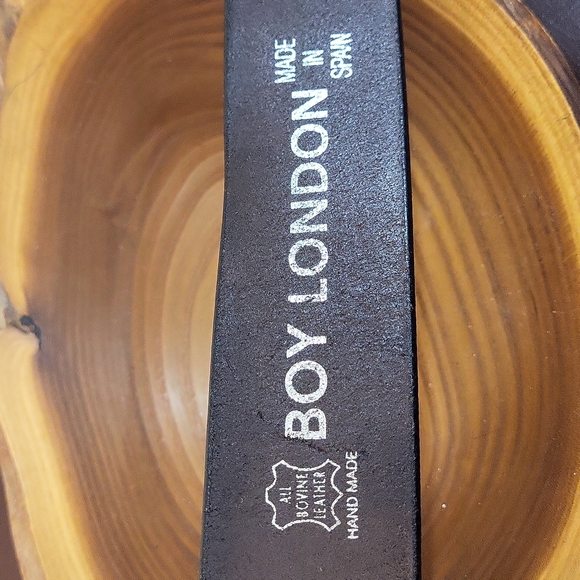 Vintage Boy London All Bovine Leather Belt Handmade in Spain - Picture 6 of 12